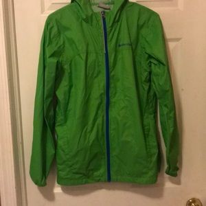 Columbia rain jacket